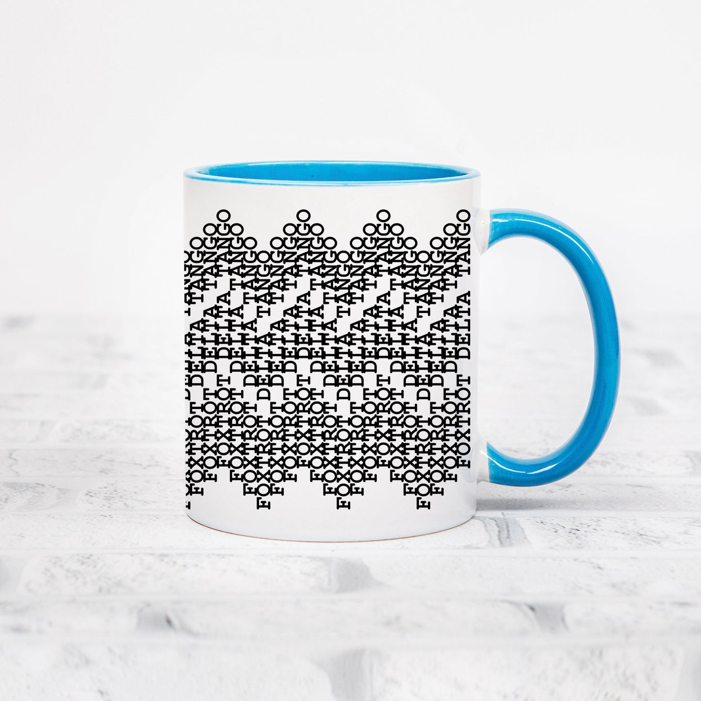 Foxtrot Delta Tango Secret Message Mug