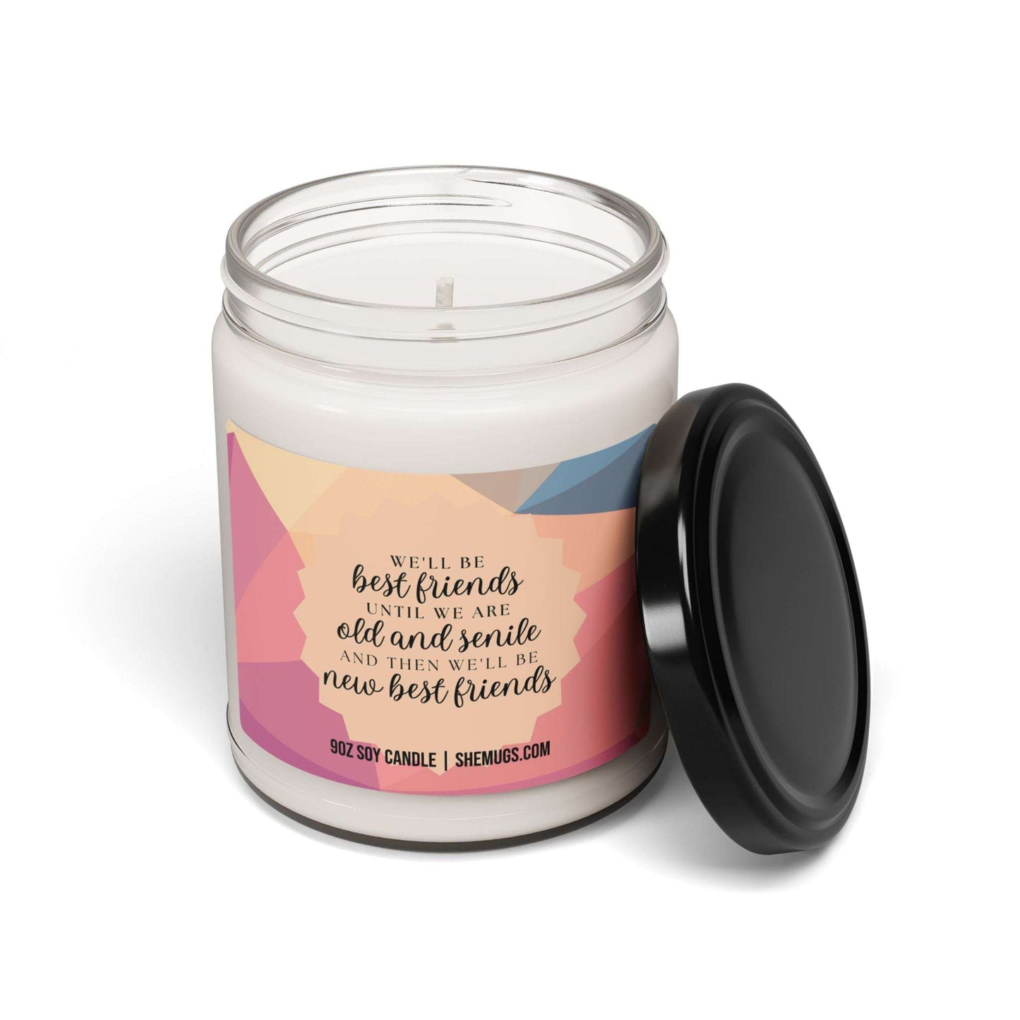 We'll Be Best Friends Funny Candle