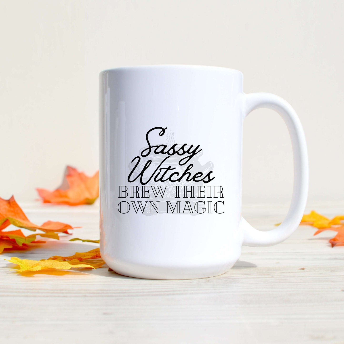 Sassy Witches Brew Their Own Magic Mug