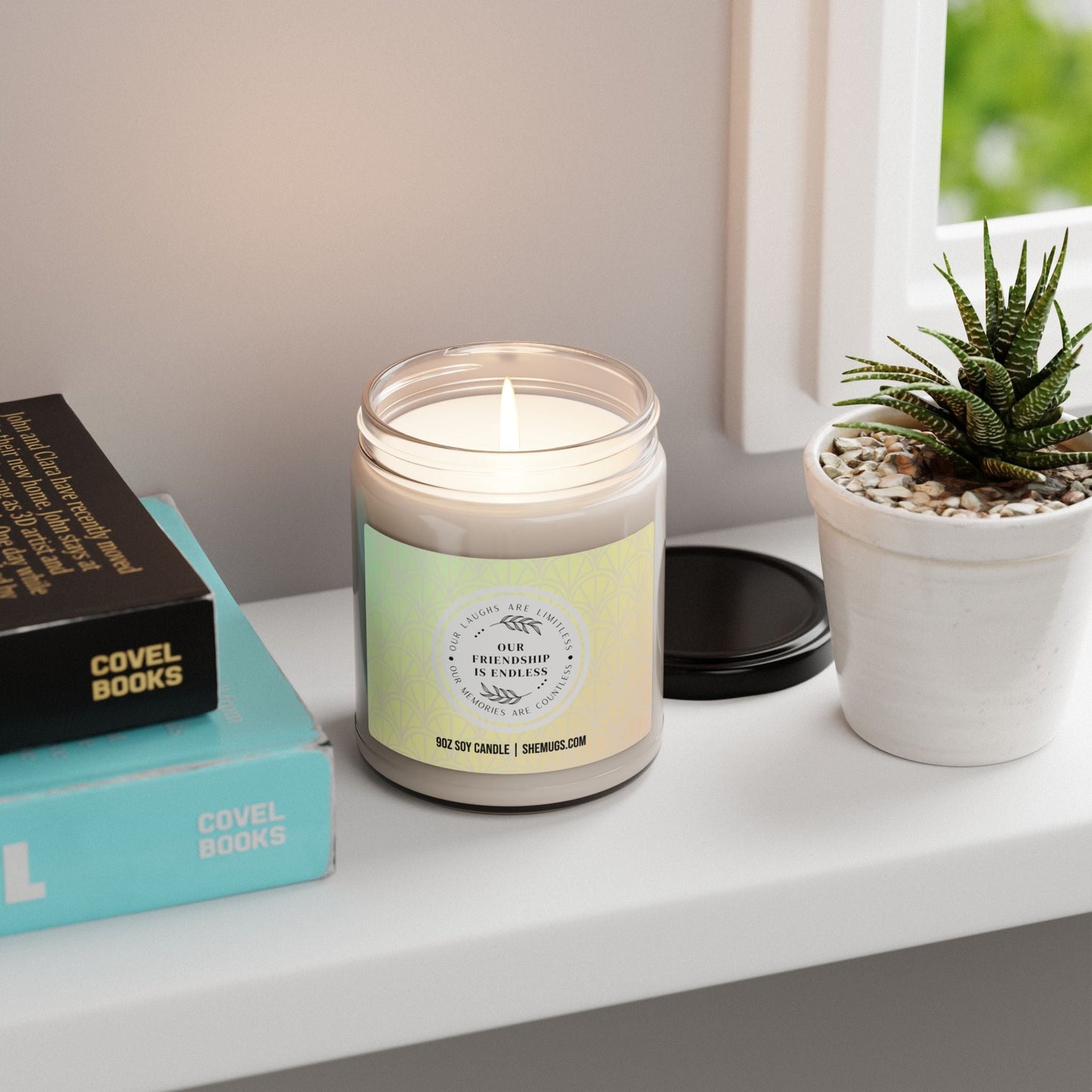 Our Friendship Is Endless Candle