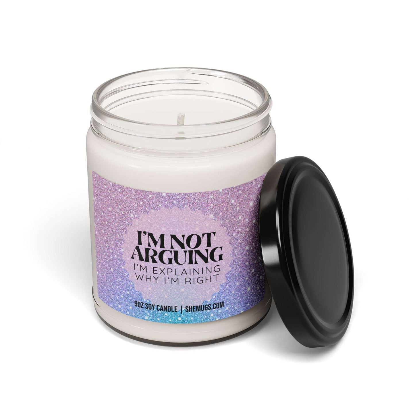 I'm Not Arguing Funny Candle