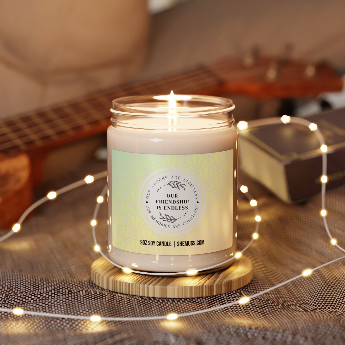 Our Friendship Is Endless Candle