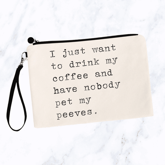 I Just Want to Drink My Coffee Pet Peeves Gift Set