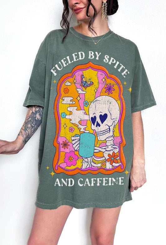 Fueled By Spite And Caffeine Tee