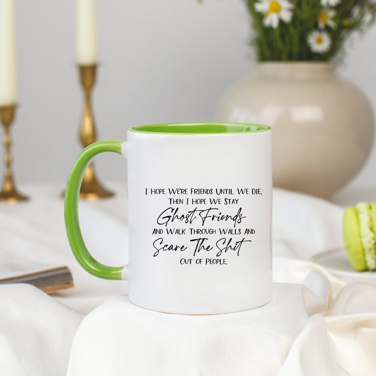 I Hope We Stay Ghost Friends V4 Mug