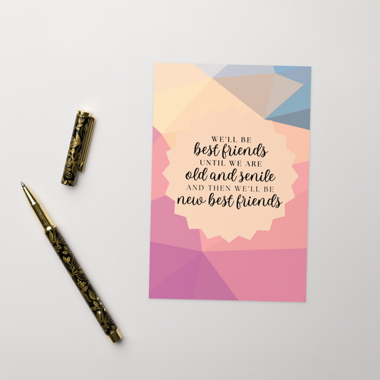 Forever Friends & New Best Friends Card