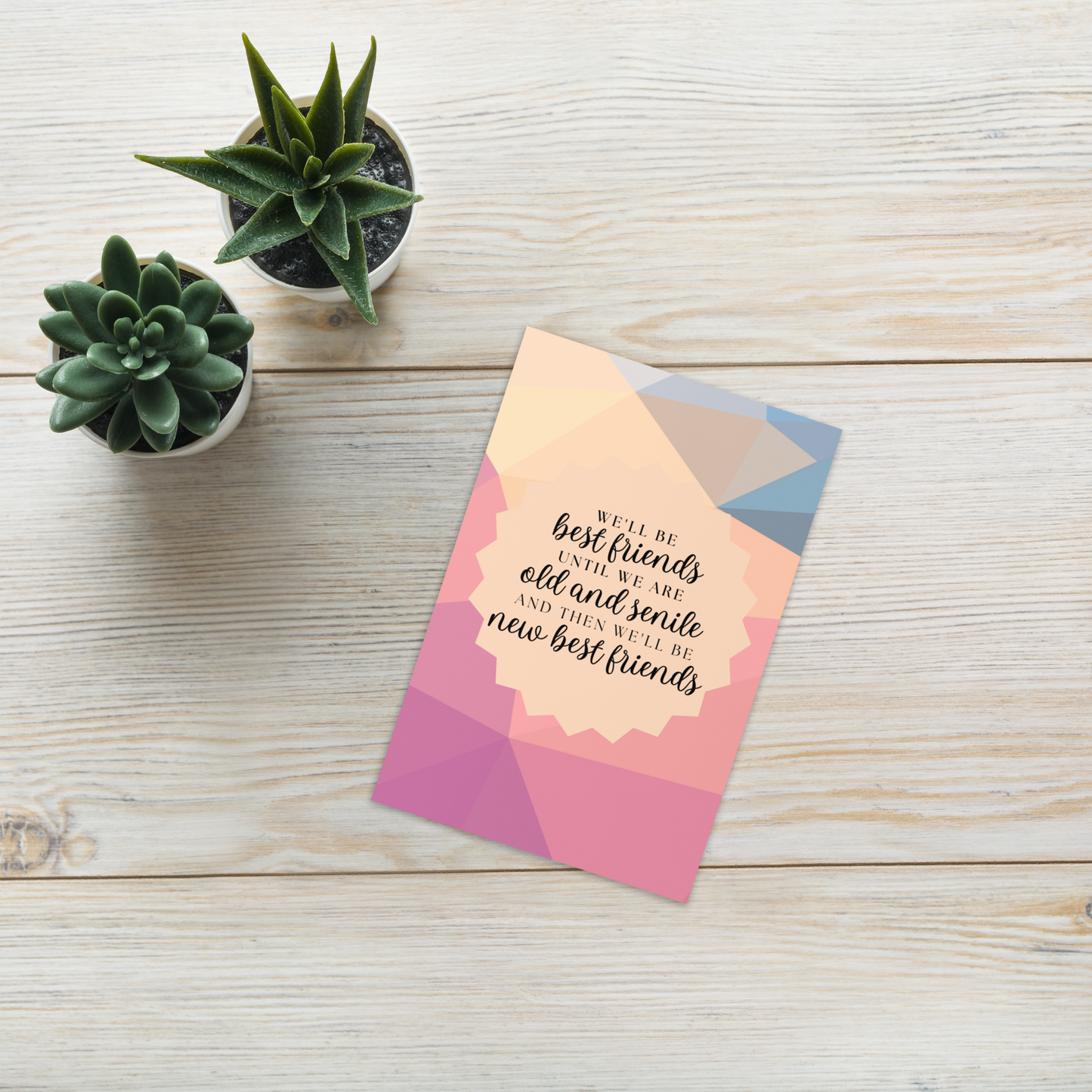 Forever Friends & New Best Friends Card