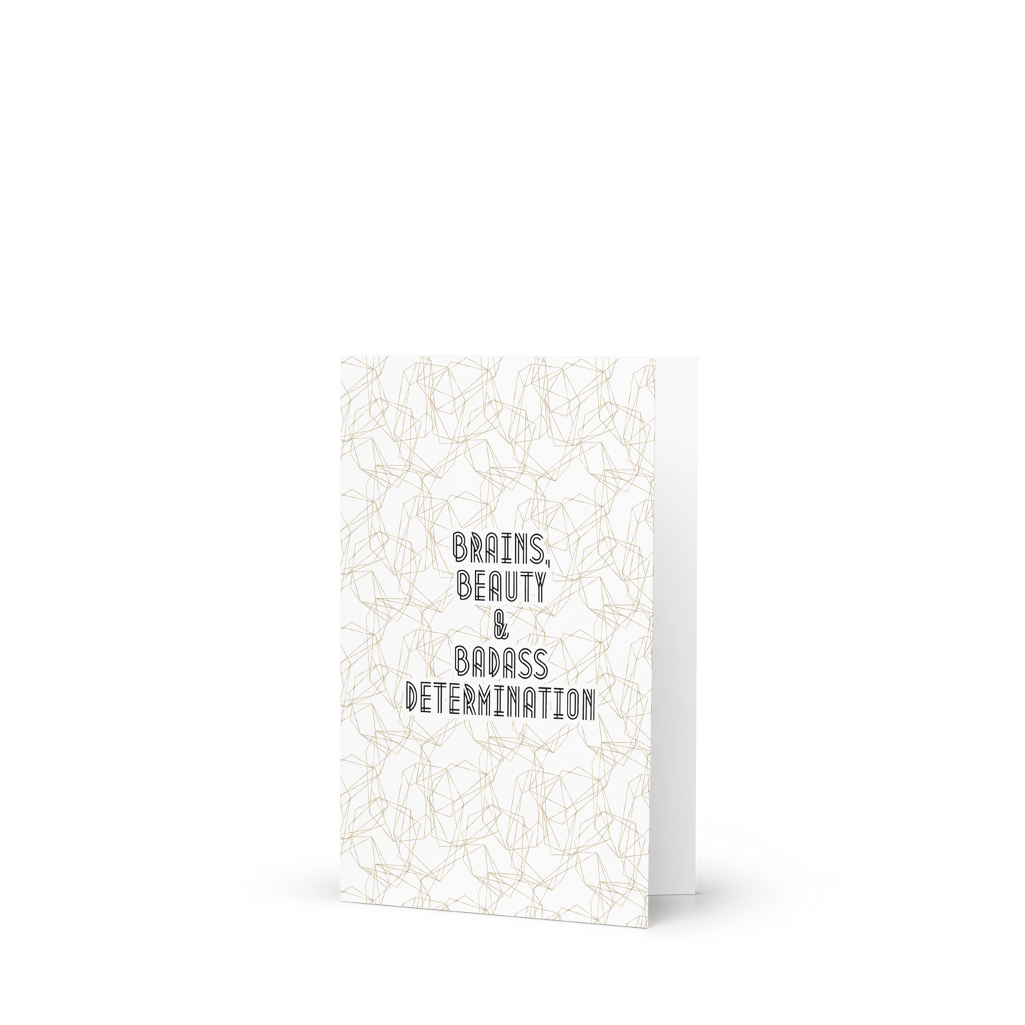 Brains, Beauty & Badass Card