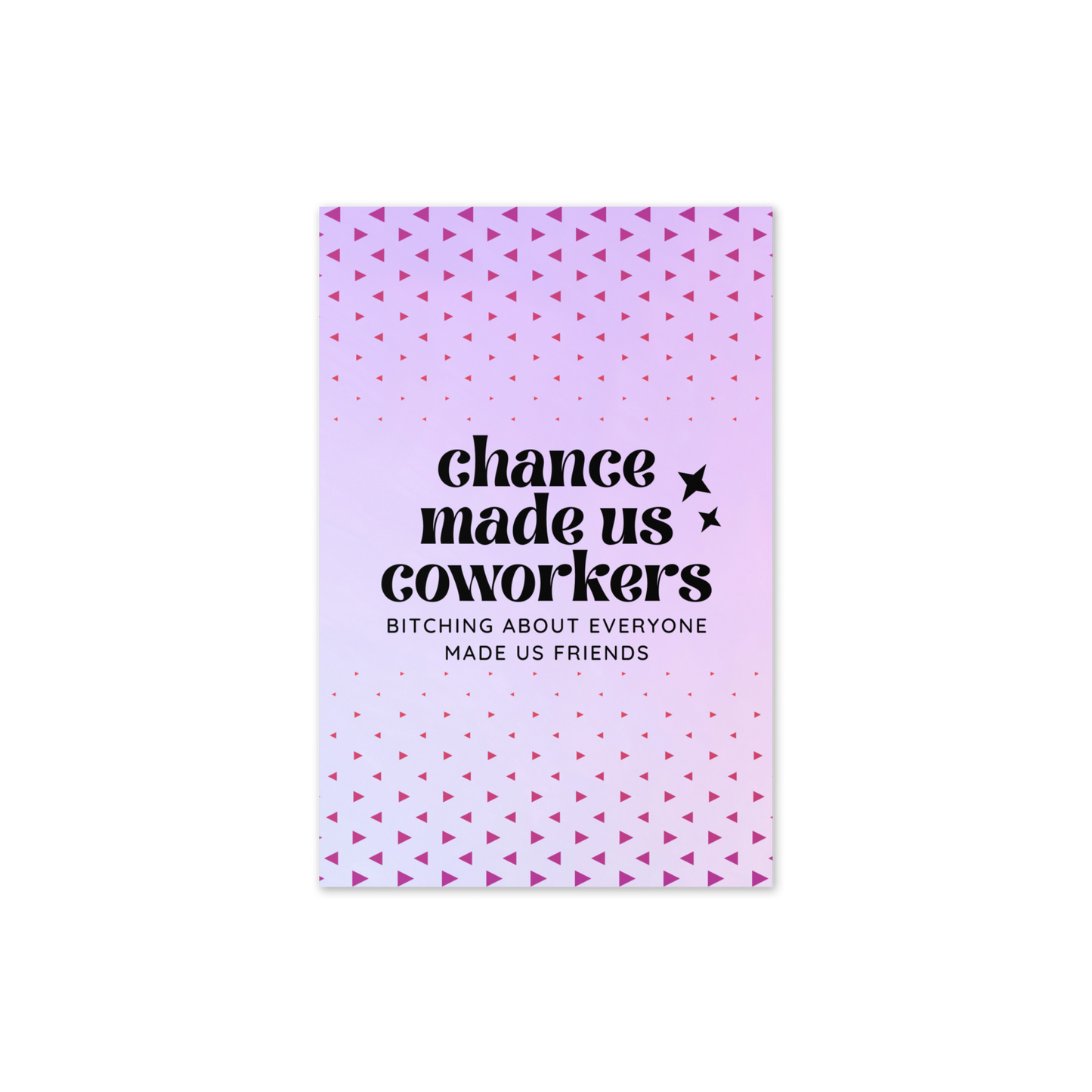 Chance Made Us Coworkers Greeting Card