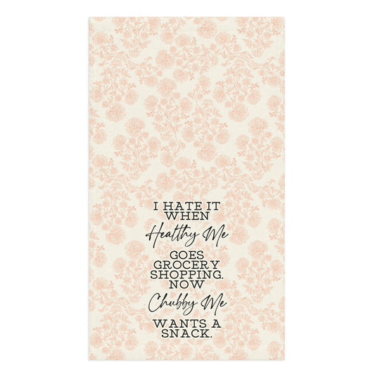 Healthy Me vs Snack Me Towel