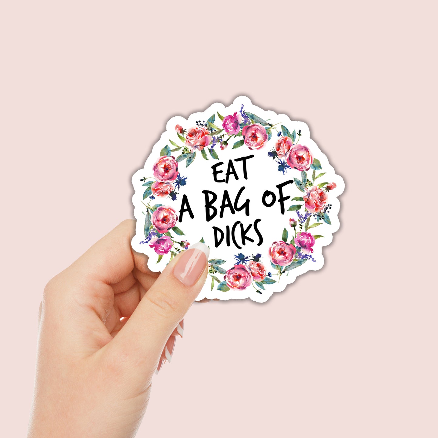 Eat a Bag of Dicks Sticker