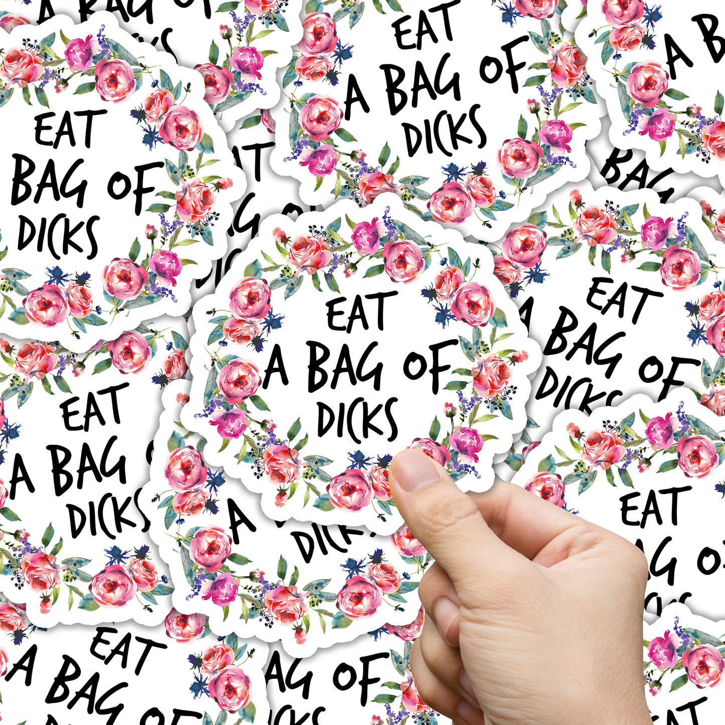 Eat a Bag of Dicks Sticker