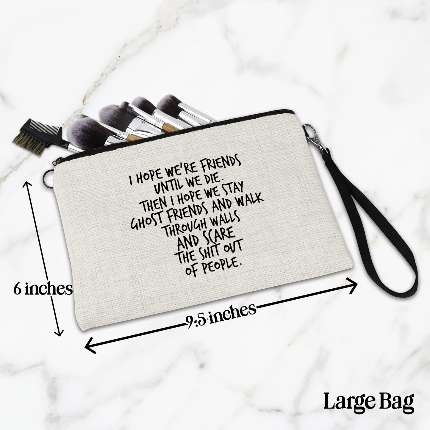Ghost Friends V1 Best Friends Makeup Bag