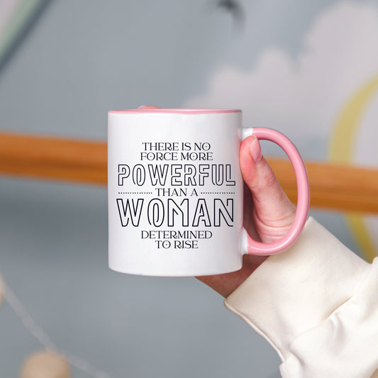Woman Determined to Rise Mug