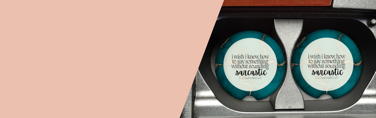 Quirky Car Coasters