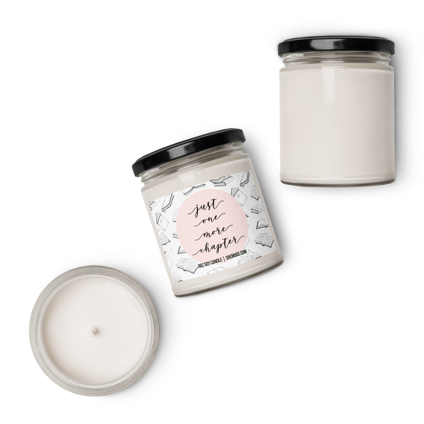 Just One More Chapter Candle