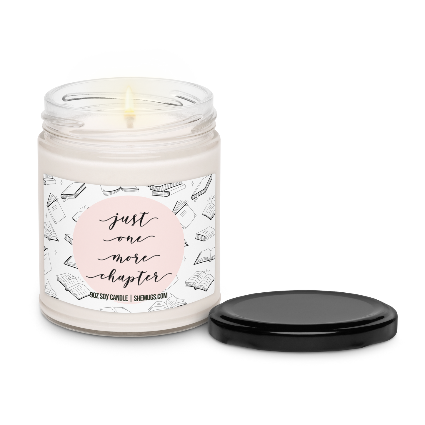 Just One More Chapter Candle