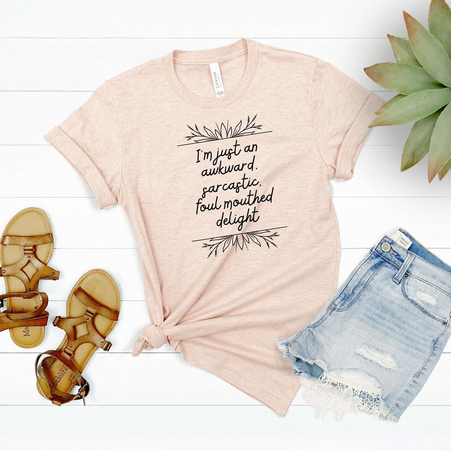 Awkward Sarcastic Foul-Mouthed Shirt