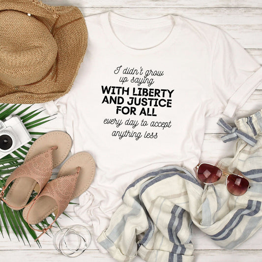 Liberty & Justice Shirt *CLEAN*