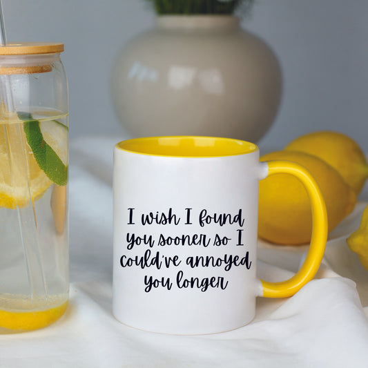I Wish I Could Have Annoyed You Longer Mug