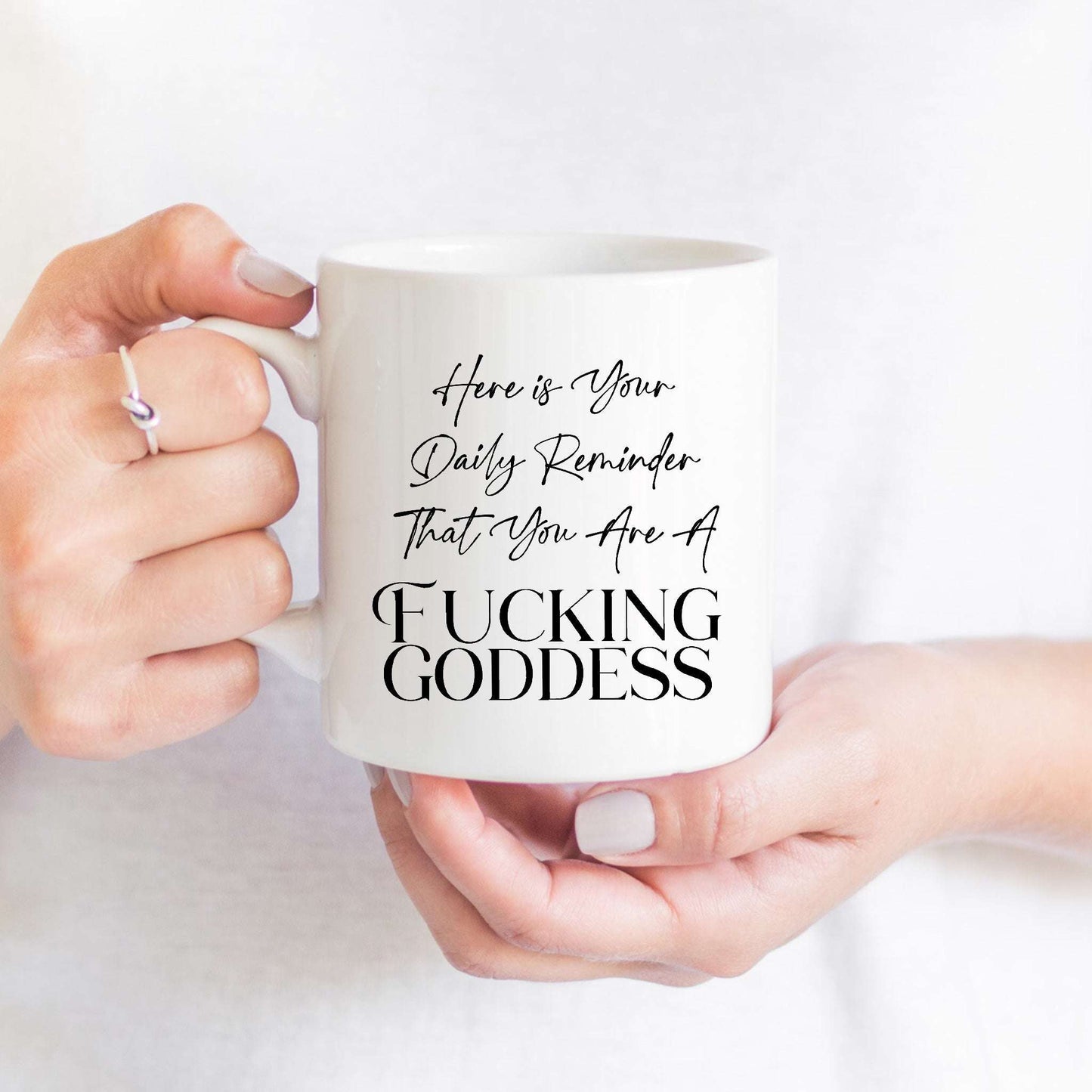 Daily Goddess Reminder V4 Mug