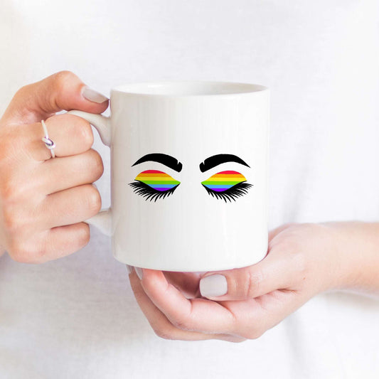 Rainbow Lashes LGBT Pride