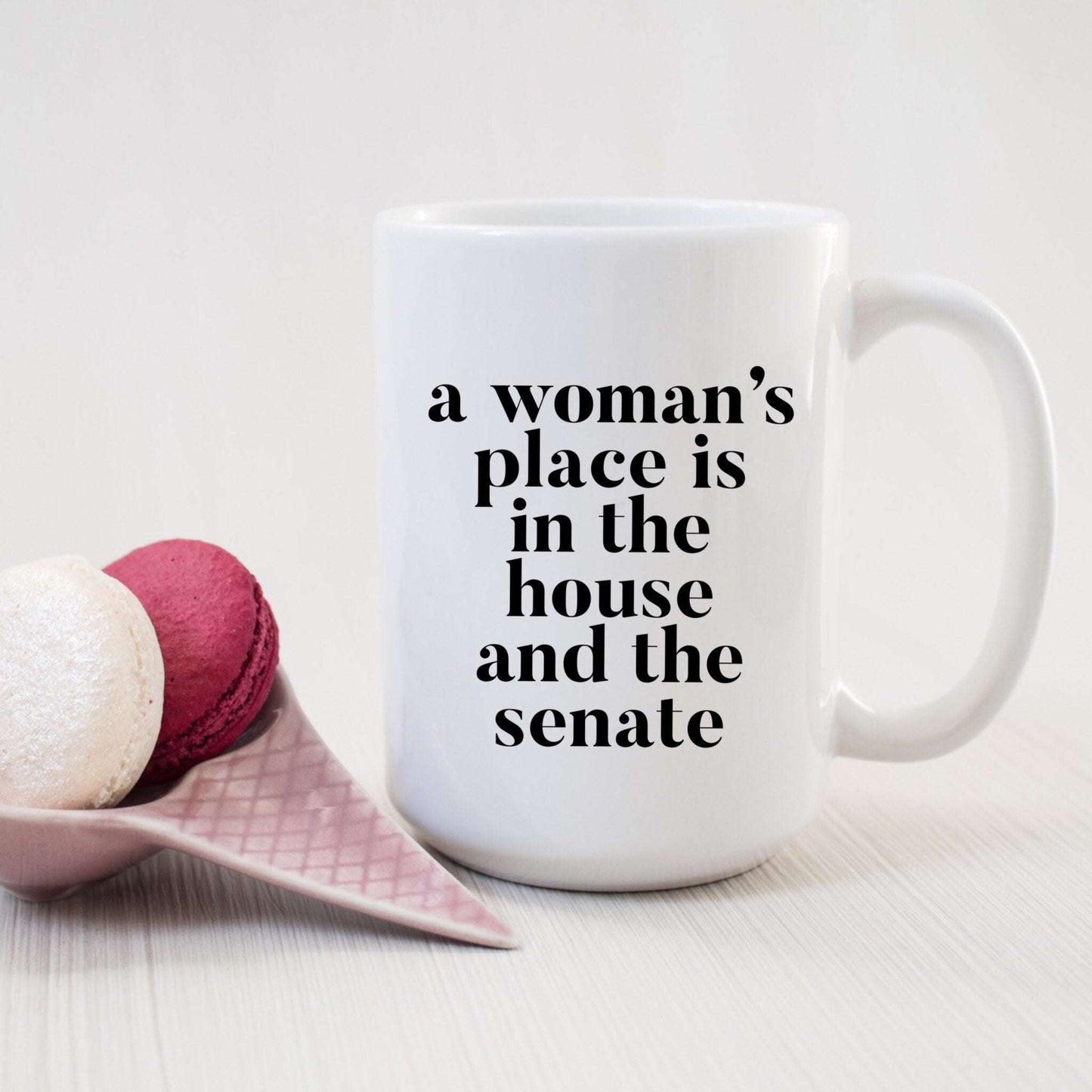 A Woman's Place Feminism Mug