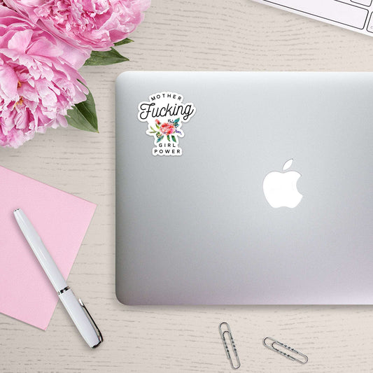 Mother Fucking Girl Power Sticker