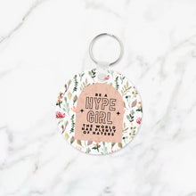 Load image into Gallery viewer, Be a Hype Girl Keychain