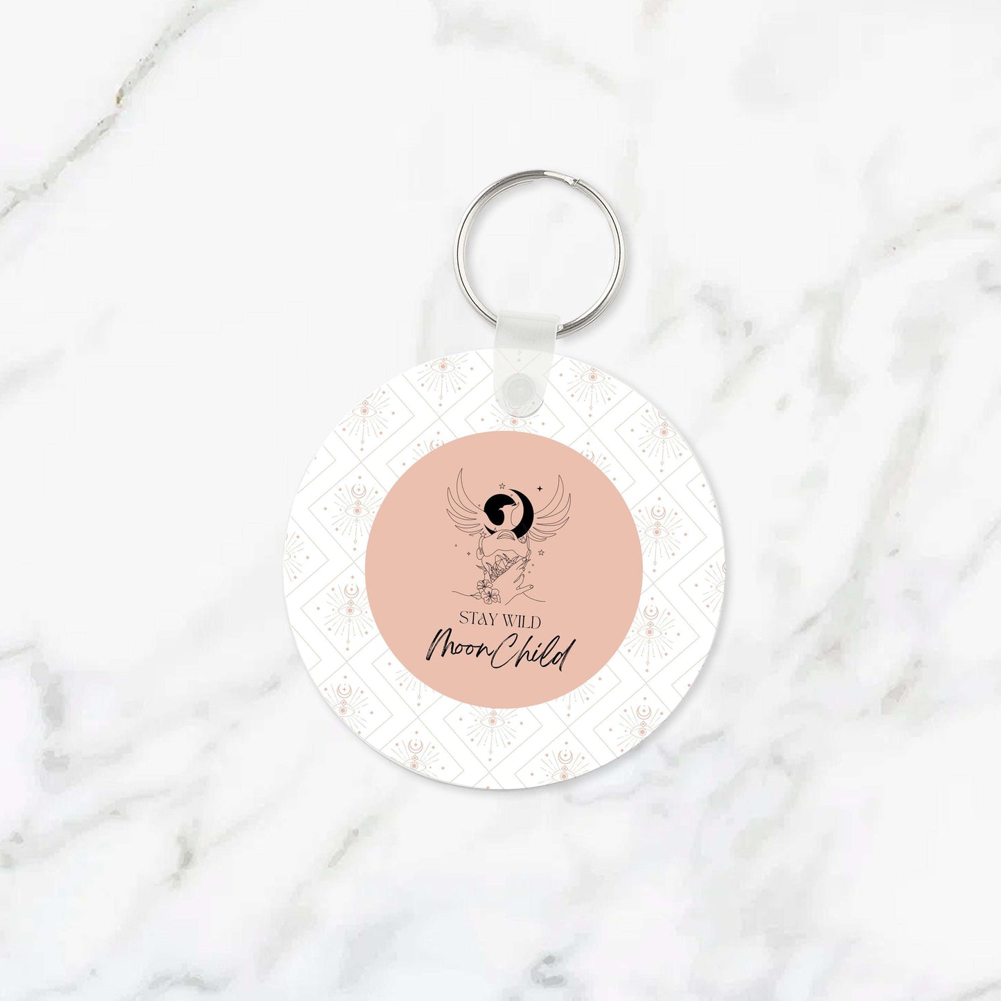 Stay Wild Moon Child Keychain