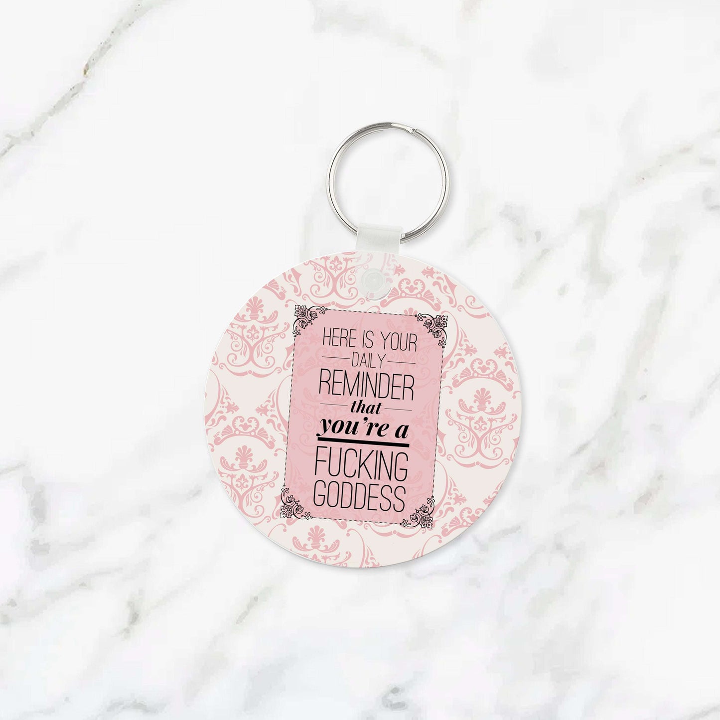 Goddess Daily Reminder Keychain