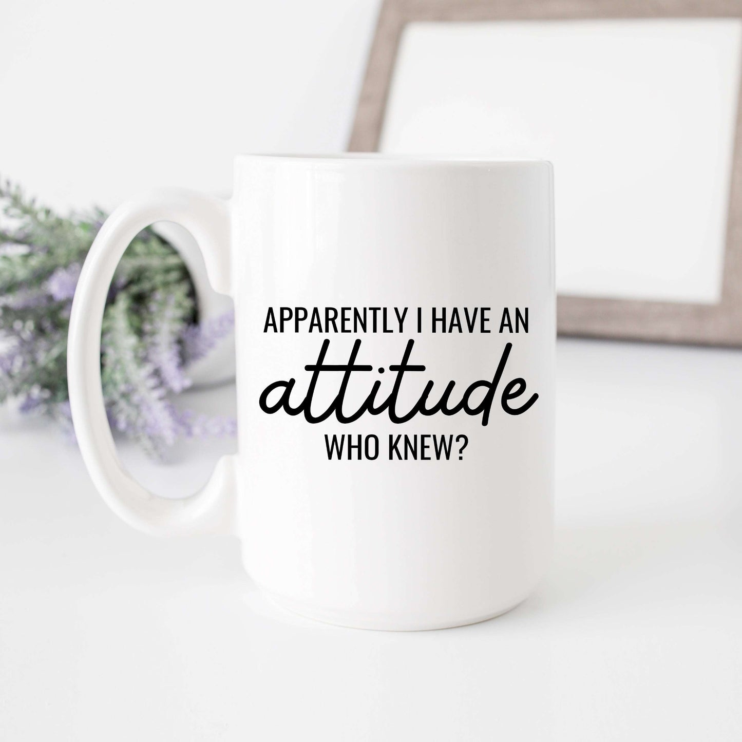 Apparently I Have an Attitude. Who Knew?