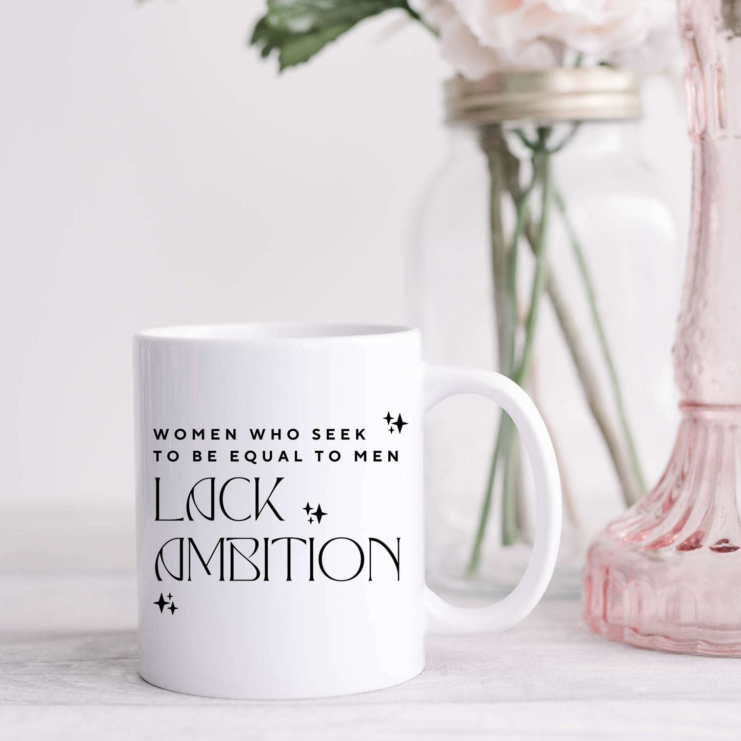 Women Equal to Men Mug
