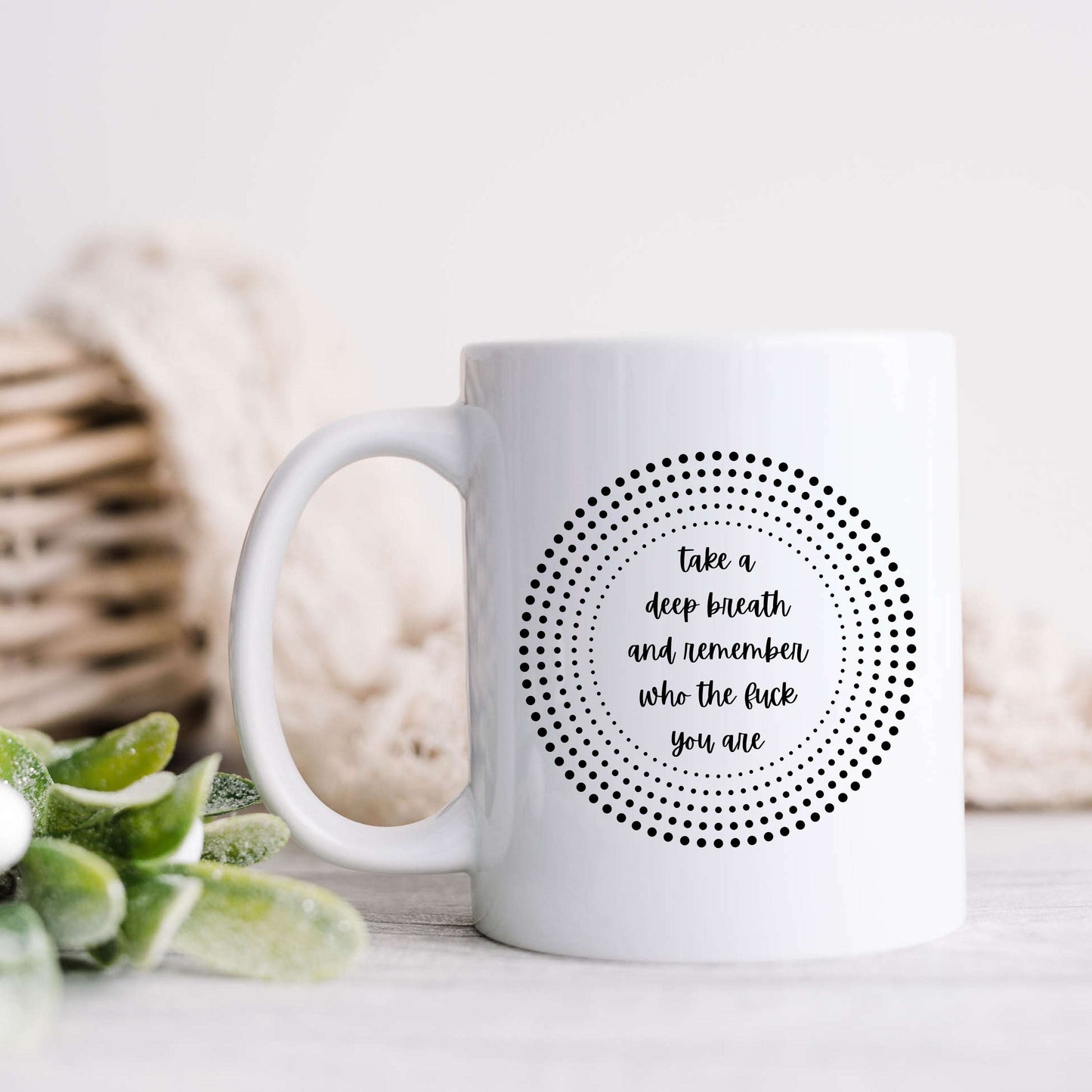 Take a Deep Breath Mug