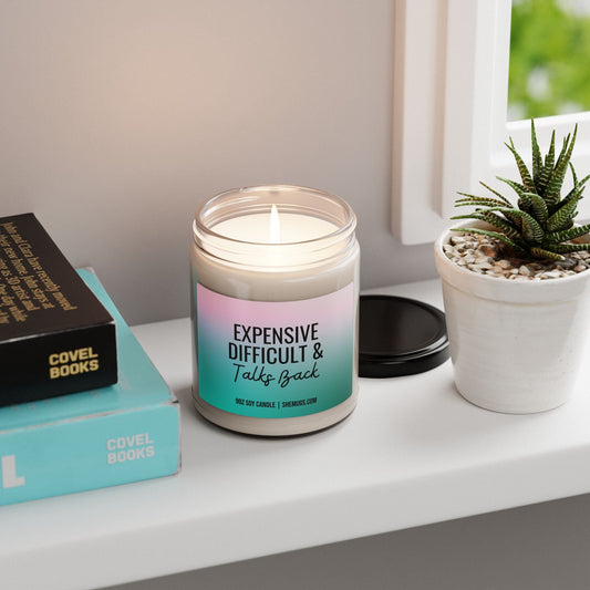 Expensive Difficult & Talks Back Candle