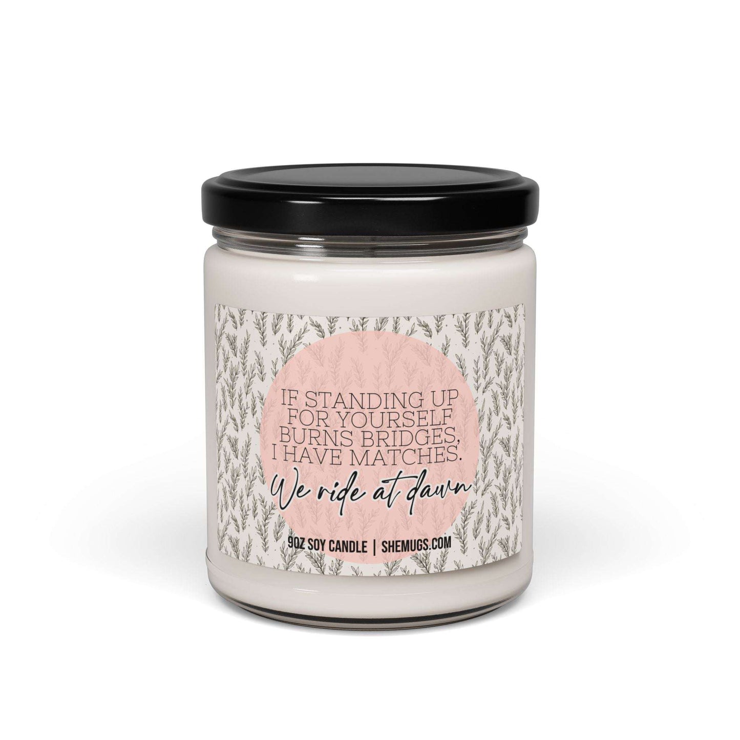 We Ride at Dawn Candle