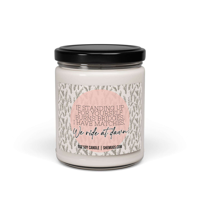 We Ride at Dawn Candle