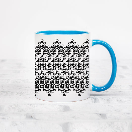 Foxtrot Delta Tango Secret Message Mug