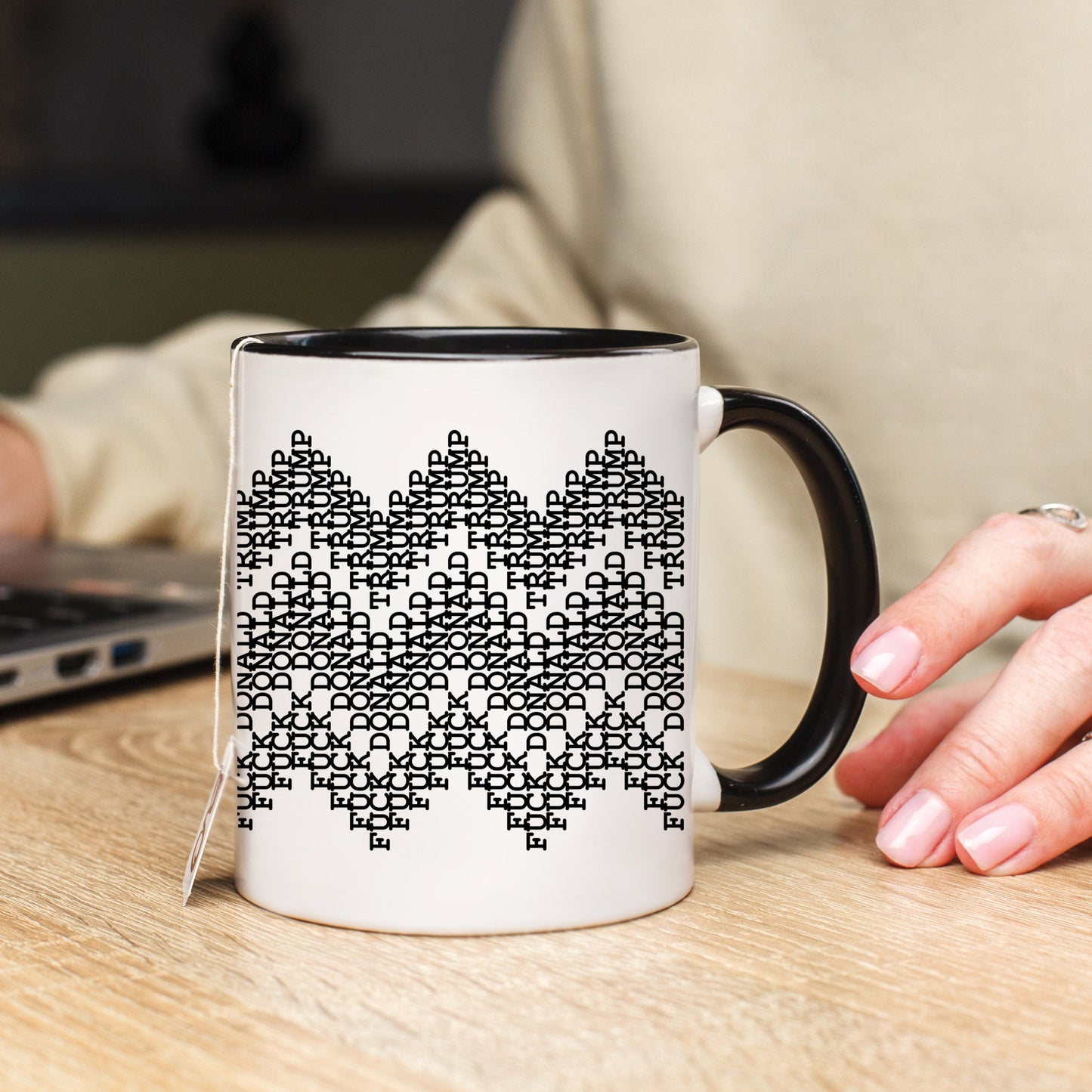 Fuck Donald Trump Secret Message Mug