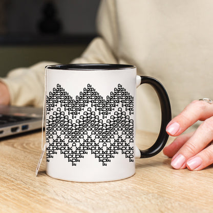 Fuck Donald Trump Secret Message Mug