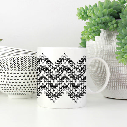 Fuck The Wage Gap Secret Message Mug