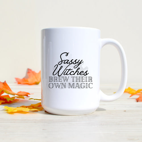 Sassy Witches Brew Their Own Magic Mug