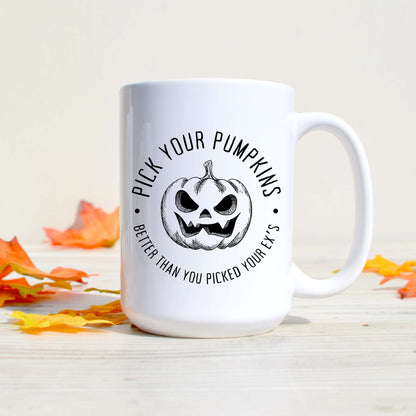 Pick Your Pumpkins Better Than You Picked Your Ex's Mug