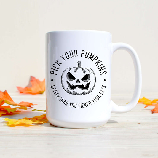 Pick Your Pumpkins Better Than You Picked Your Ex's Mug