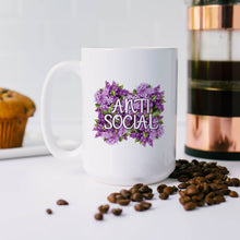 Load image into Gallery viewer, Anti Social Flowery Language Mug