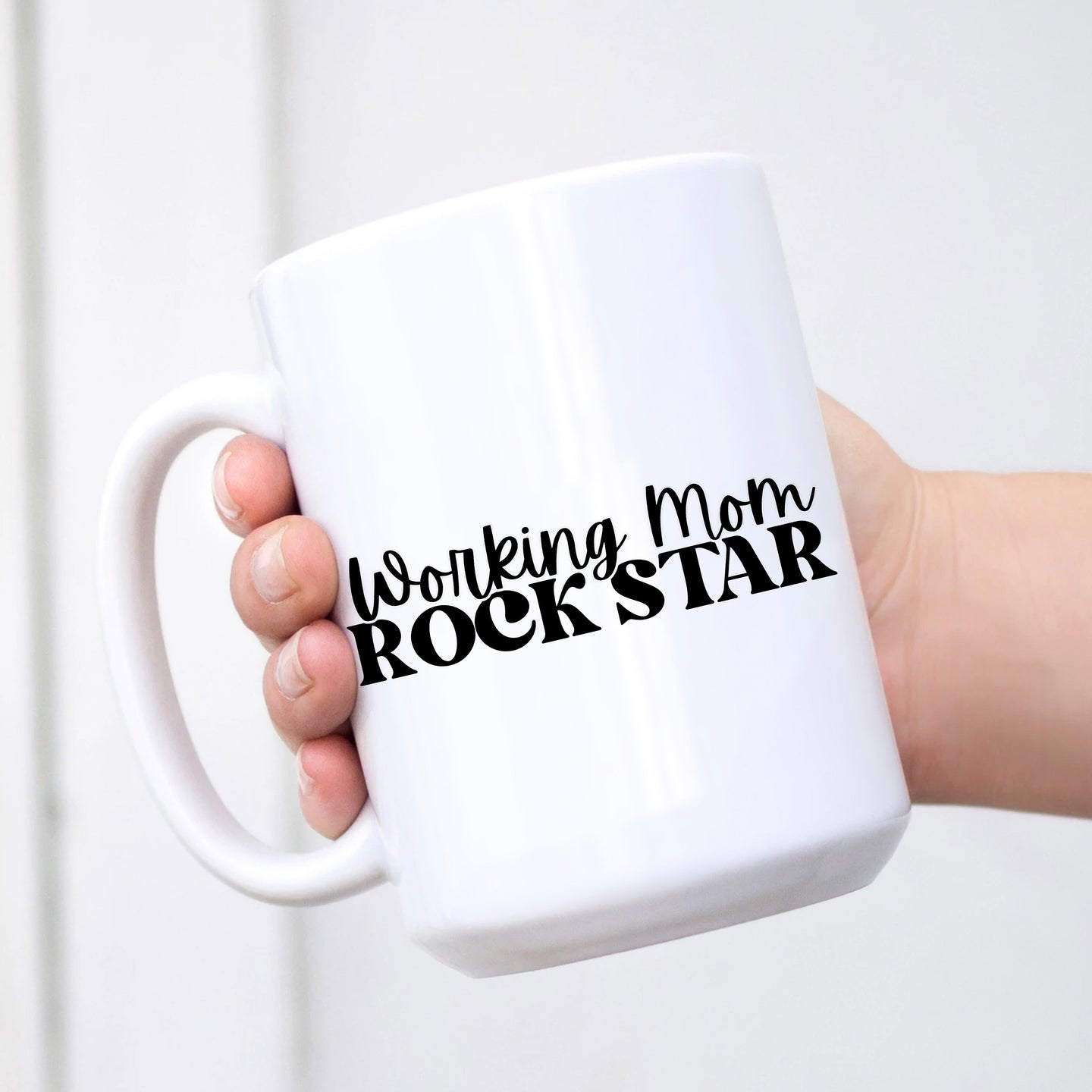 Working Mom Rockstar Coffee Mugs
