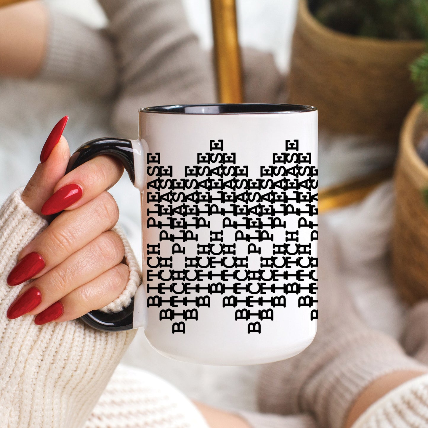Bitch Please Secret Message Mug
