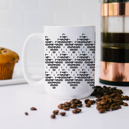 8647 Secret Message Mug