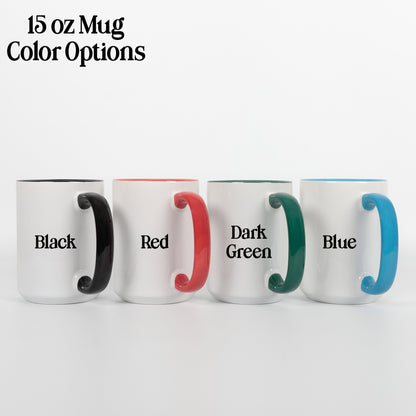 Fuck Floral Light Blue Mug