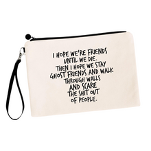 Load image into Gallery viewer, Ghost Friends V1 Best Friends Makeup Bag